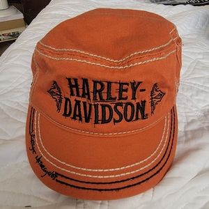 Harley Davidson Women's Timeline Studded AdjustablePainters Cap
